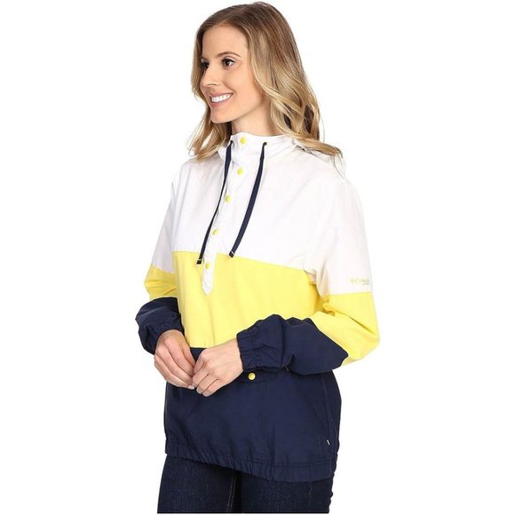 Columbia Water-Resistant Colour Block Windbreaker | Size L - Picture 4 of 9